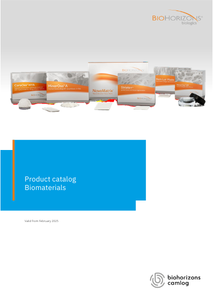 Product Catalog Biomaterials